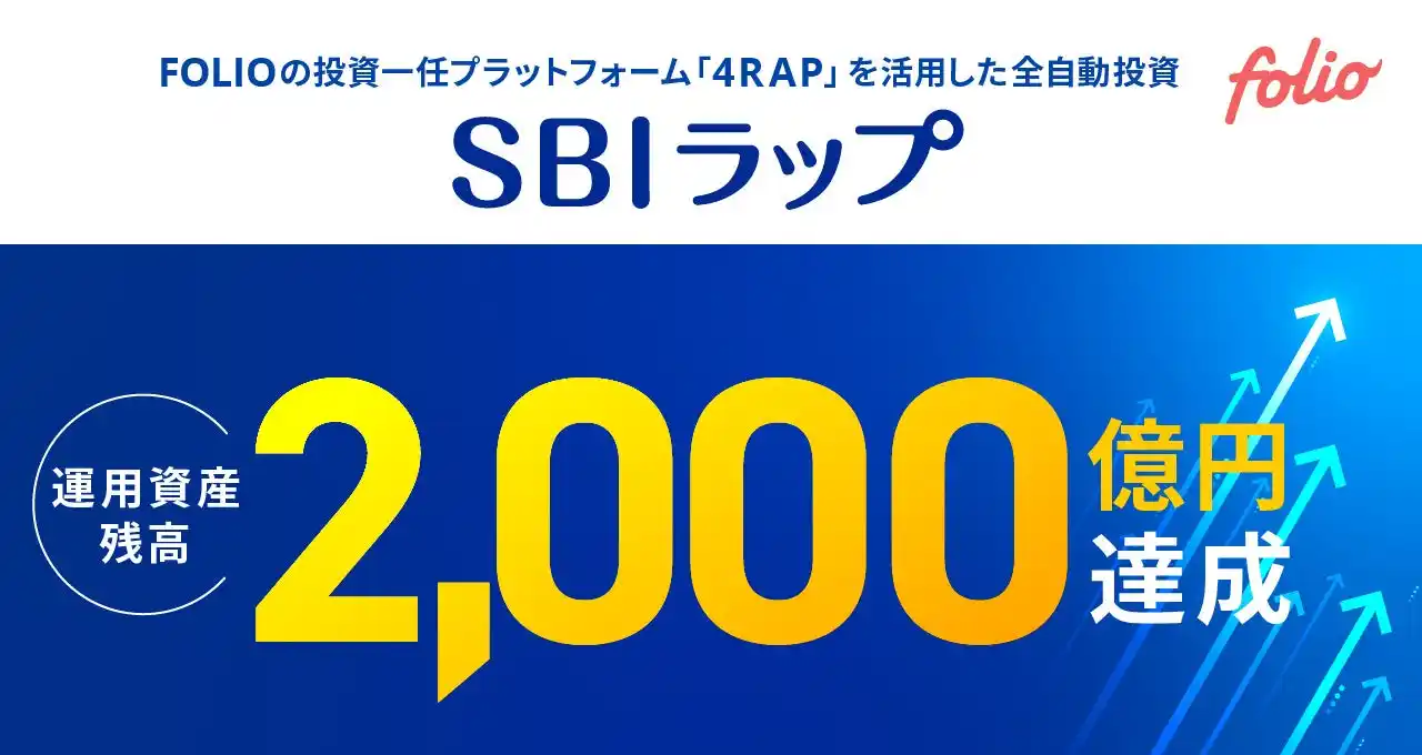 「SBIラップ」運用資産残高2,000億円を突破