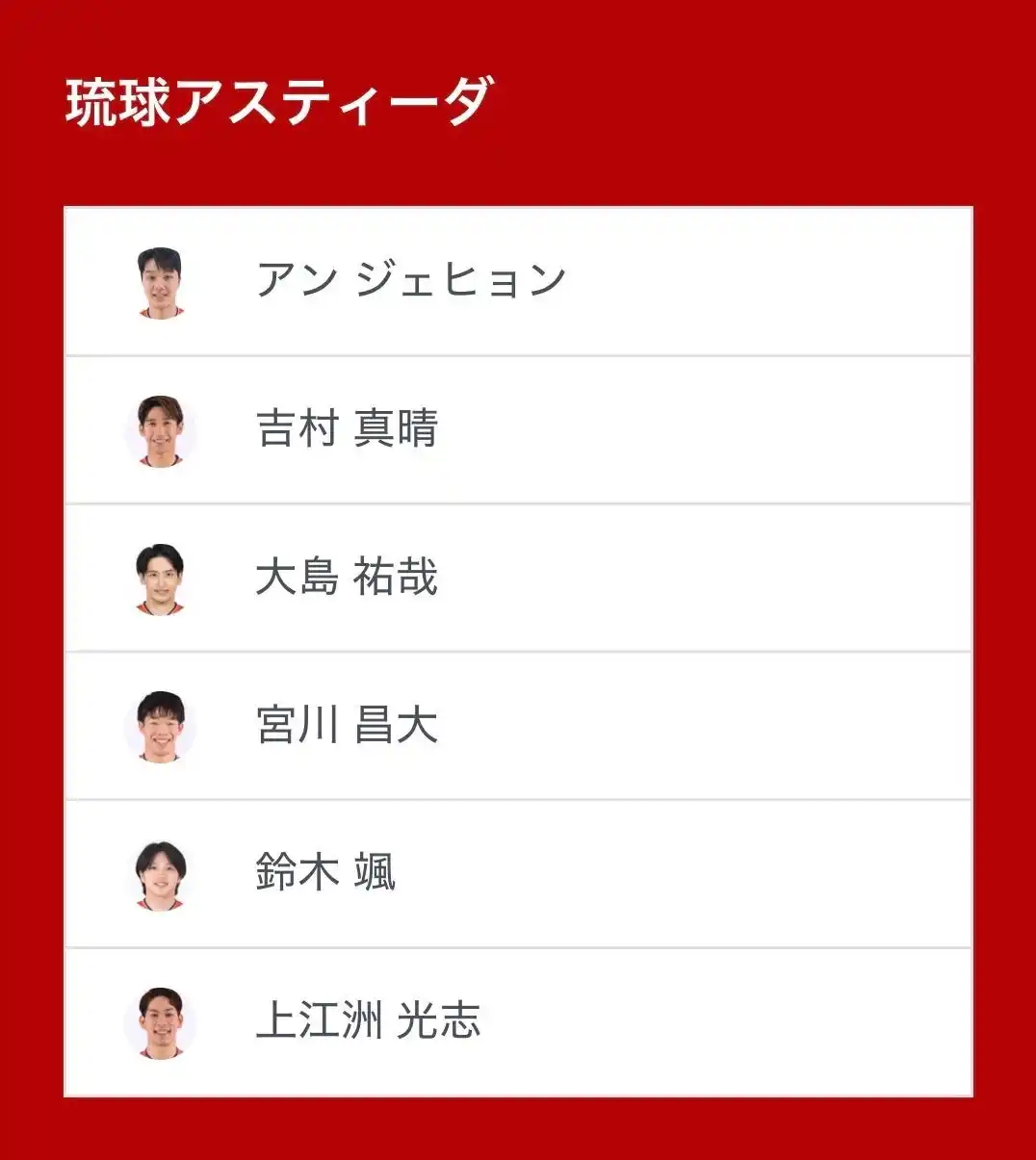【卓球のＴリーグ】 ノジマＴリーグ 2025-2026シーズン 公式戦 2月14日(土)開催 　琉球アスティーダ vs 静岡ジェード　ベンチ入り選手発表