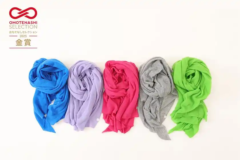 【金賞】ふわふわカシミヤショール