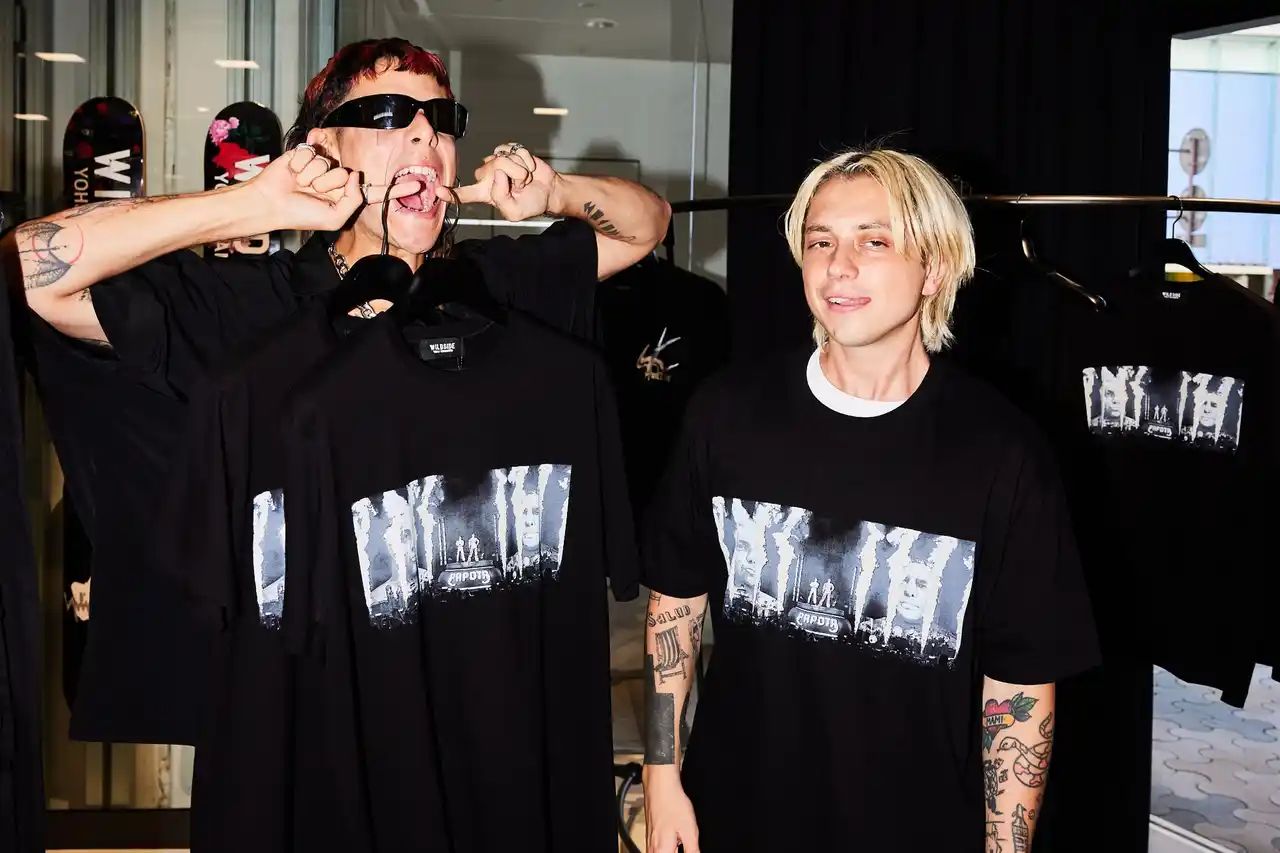【株式会社ヨウジヤマモト】 WILDSIDE YOHJI YAMAMOTO × CA7RIEL & Paco Amoroso　コラボレーションＴシャツを7月26日(土)に発売