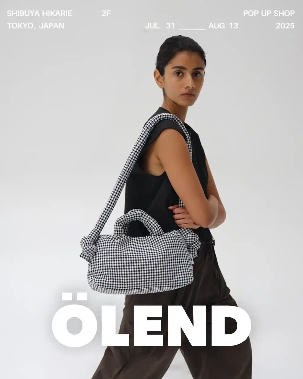 【ポップアップ】スペイン・バルセロナ発バッグブランドÖLEND（オレンド）のポップアップショップを2025年7月31日（木）から渋谷ヒカリエにて開催！