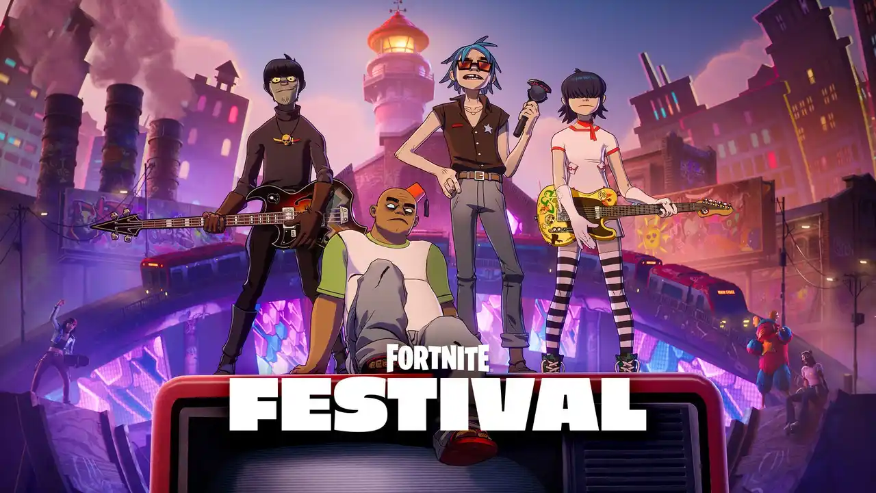 【Epic Games Japan】 GorillazがFortnite Festival シーズン10のアイコンとして登場！新たなユニバースにおけるクロスオーバーが実現！