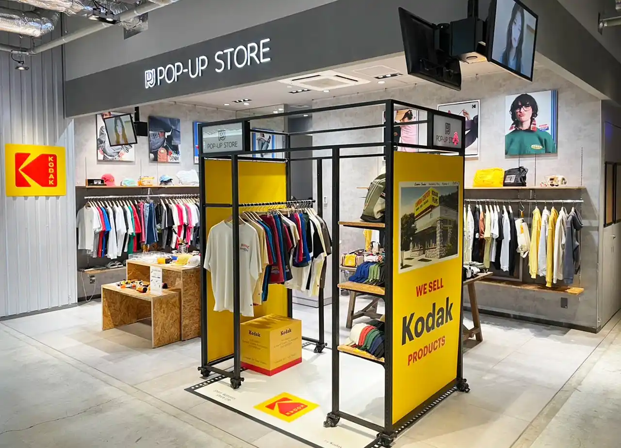 【Hilight Brands Japan株式会社】 〈Kodak Apparel〉本日4月22日（水）よりMIYASHITA PARKにて期間限定POP UPスタート
