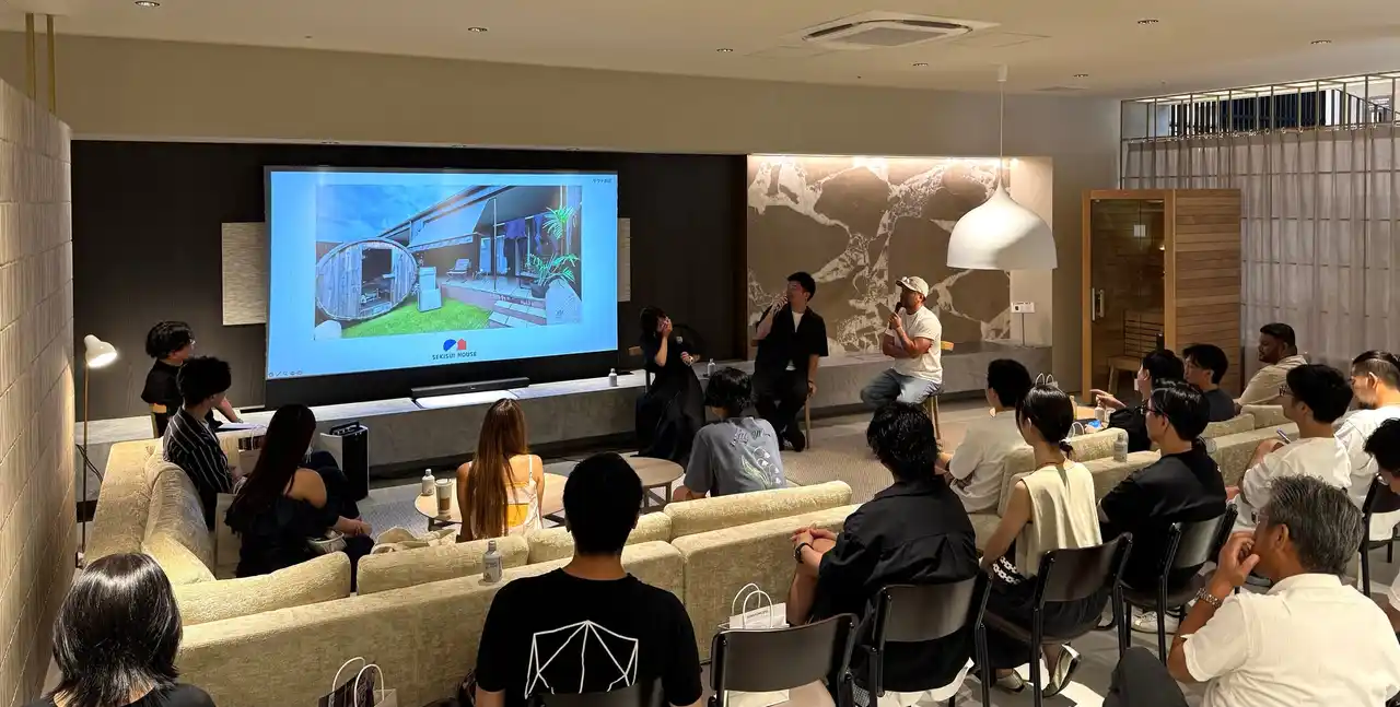TTNE株式会社、積水ハウス「スムフムテラス自由が丘」で自宅サウナトークイベントを開催