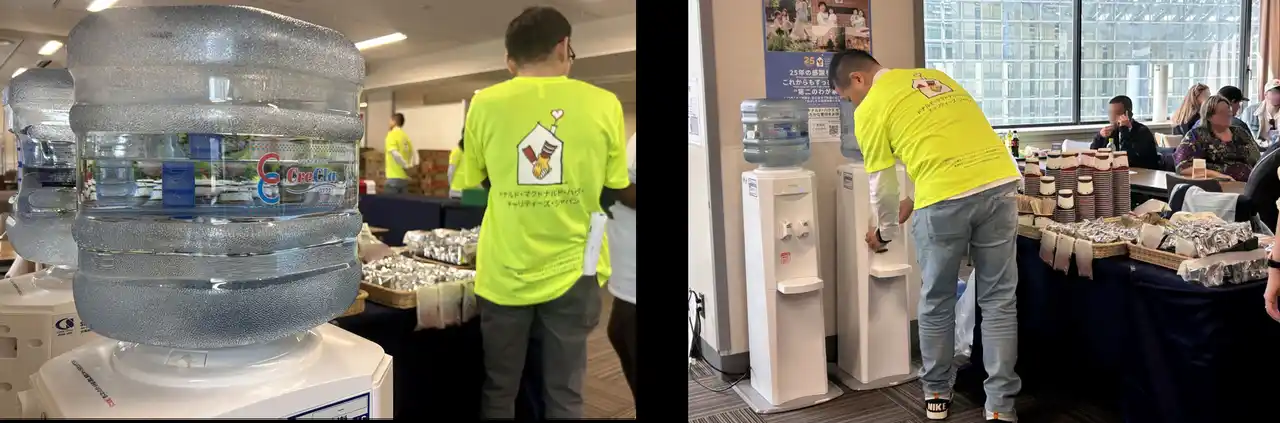 【宅配水のクリクラ】DMHCチャリティランナーを今年もサポート