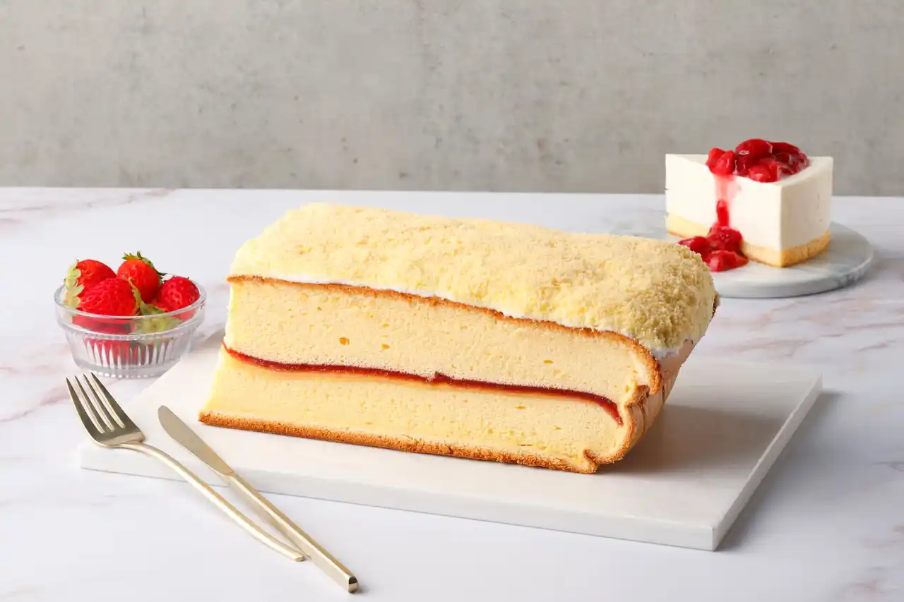 【東京スカイツリー・横浜高島屋】世界で愛される台湾カステラ専門店「グランドカステラ」から、ふわり優しい口どけの〈苺のダブルフロマージュカステラ〉新登場!