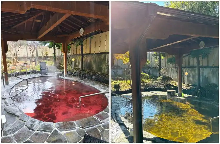 バラの香湯／南部茶のお茶湯