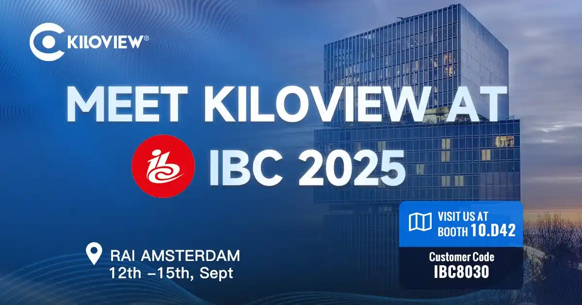 【株式会社 アスク】 Kiloview社、IBC 2025で次世代のAV-over-IPワークフローを支える最新ソリューションを公開
