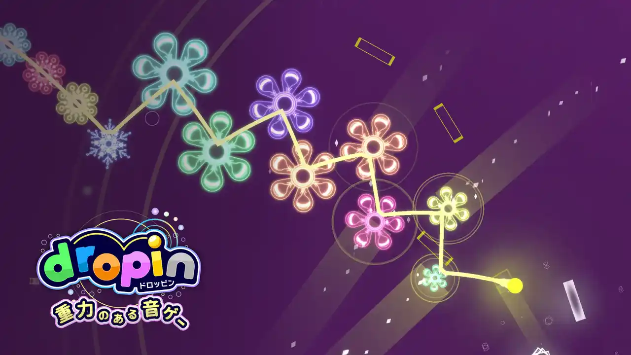 【株式会社Phoenixx】 新感覚！物理演算リズムゲーム『dropin - 重力のある音ゲー』本日4月23日（木）よりスマホ向けに配信開始！　最大5曲を採用する楽曲公募コンテストも同時スタート！