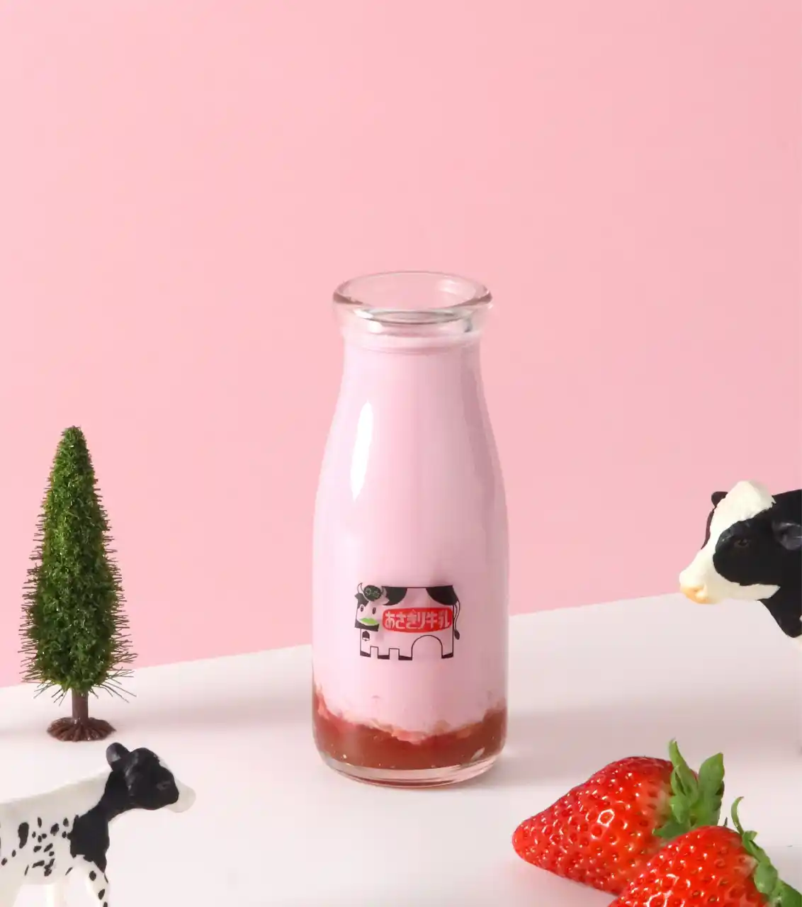 【朝霧乳業株式会社】 【阪神梅田本店限定】あさぎり牛乳のバレンタインは、苺づくし。今しか味わえない “いちご×あさぎり牛乳” のご褒美スイーツ