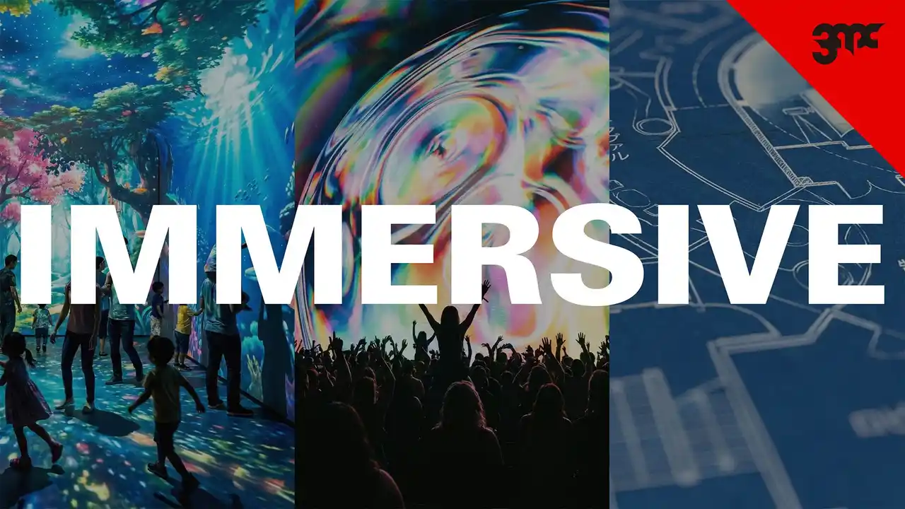 次世代の没入体験をデザインする。イマーシブ施設のシステムと実例をプロが徹底解説！ 3 temple circusによる全3回の無料オンラインセミナー始動