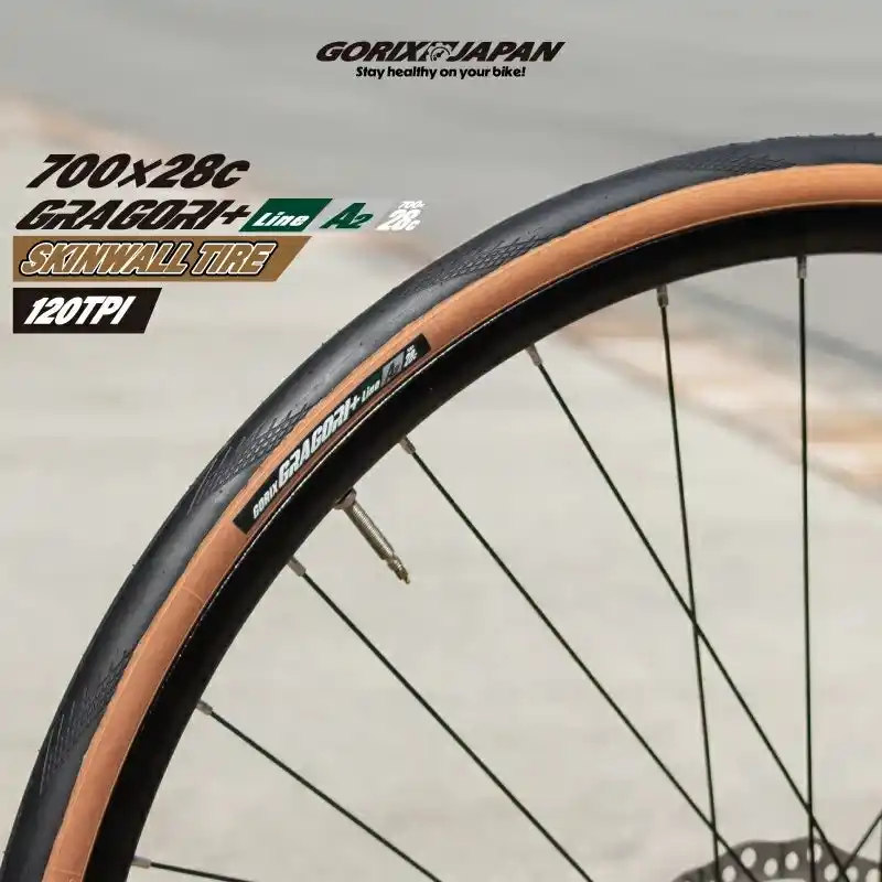 【GORIX株式会社】 【新商品】自転車パーツブランド「GORIX」から、自転車タイヤ(GRAGORI+LINE.A2)が新発売!!