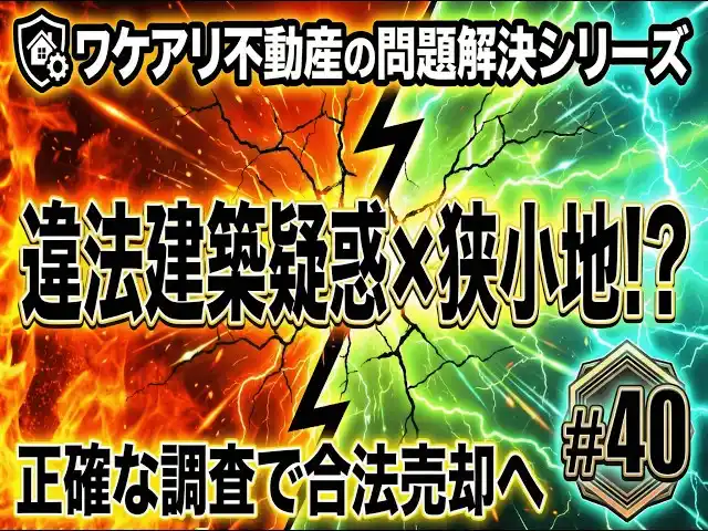 【株式会社SA】 違法増築と容積率オーバー疑いの戸建が、合法化して売れた理由。
