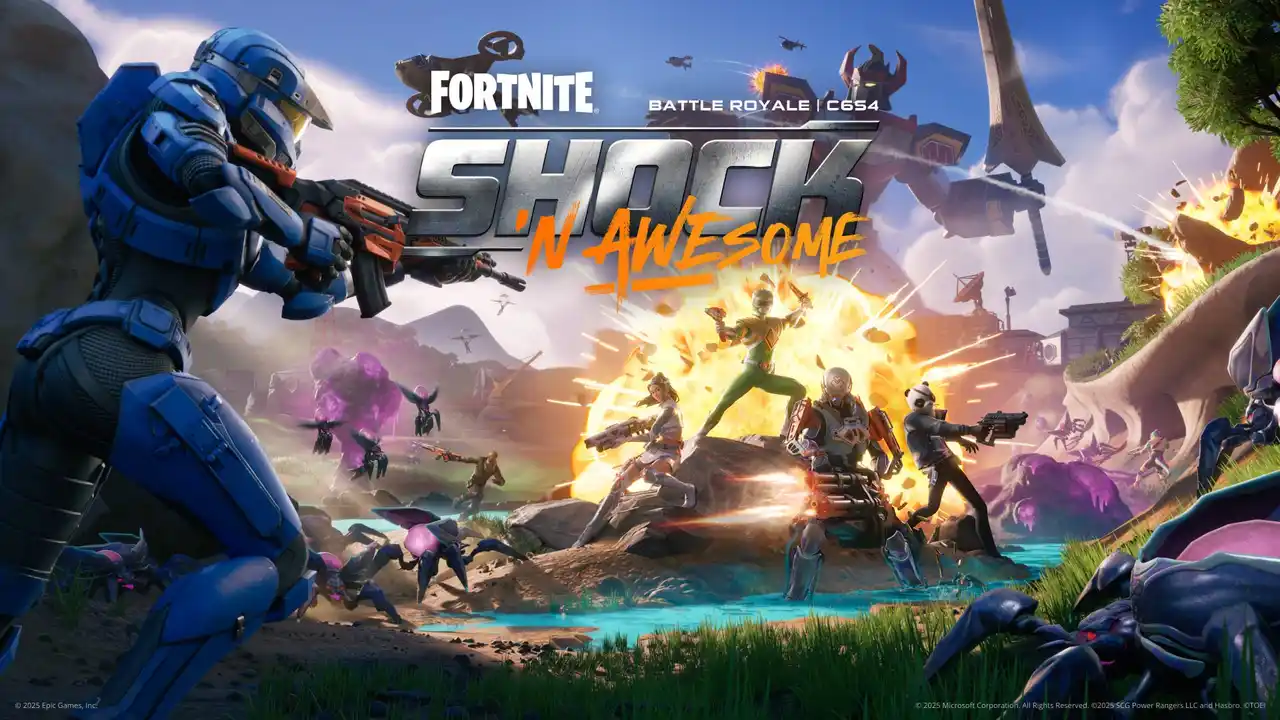 【Epic Games Japan】 フォートナイト バトルロイヤル 「チャプター6 シーズン4: Shock ‘N Awesome」8月7日より開幕