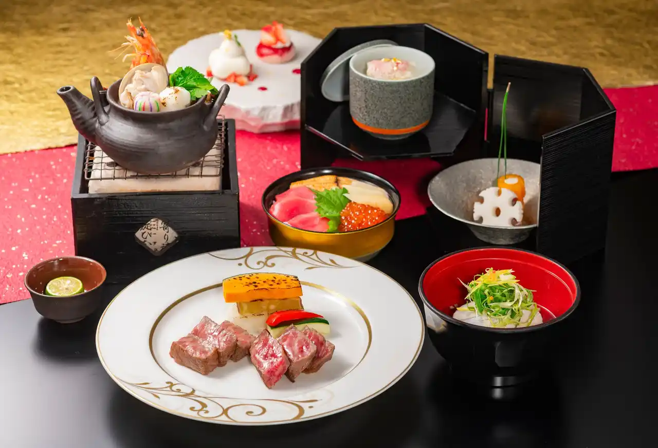 【シェラトングランドホテル広島】日本食「雅庭」にて旬の特選食材を贅沢に味わう「雅庭お年玉スペシャル会席」をご提供