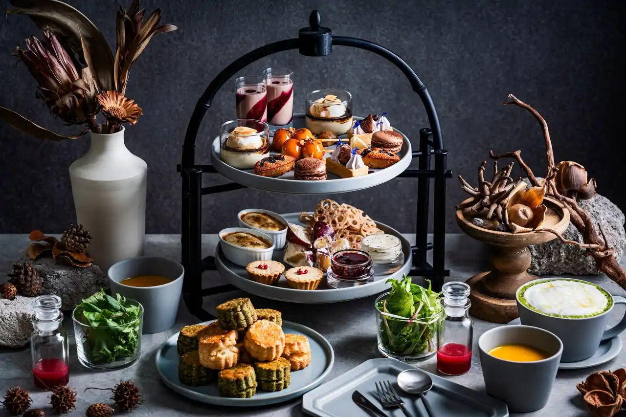 【CHAVATY】紅葉の豊かな色彩と秋音に包まれる、京都嵐山限定「オータムソネット・アフタヌーンティー」9月８日(月)より提供開始