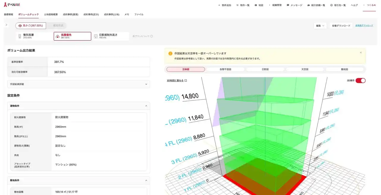 建売用地の事業検証を最短5分で実現。つくるAI、「デベNAVI戸建」提供開始