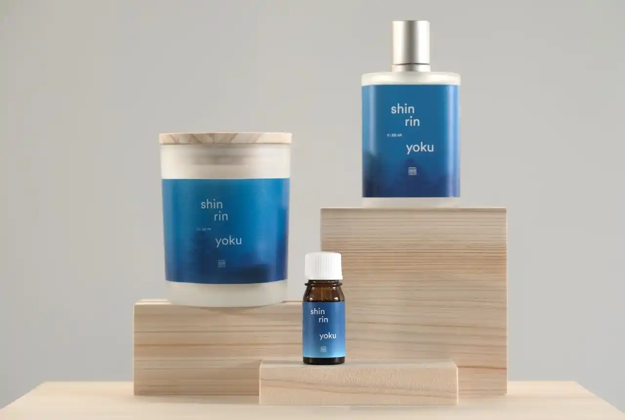 【東急リゾーツ＆ステイ株式会社】 箱根別荘のヒノキ間伐材を活用したアロマグッズ「shin rin yoku」コラボ第 １ 弾が 8 月 1 日（金）誕生