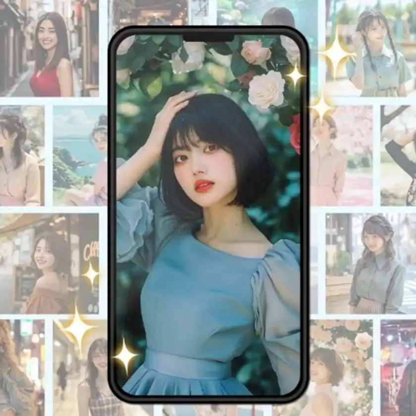 AI Galleryイメージビジュアル(アプリ画面)