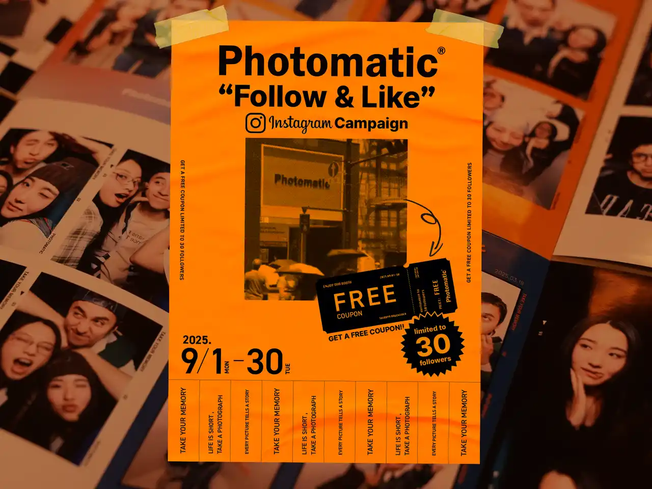 セルフフォトブランド「Photomatic」がInstagramキャンペーンを開催！フォロー&いいねで無料撮影チケットが30名様に