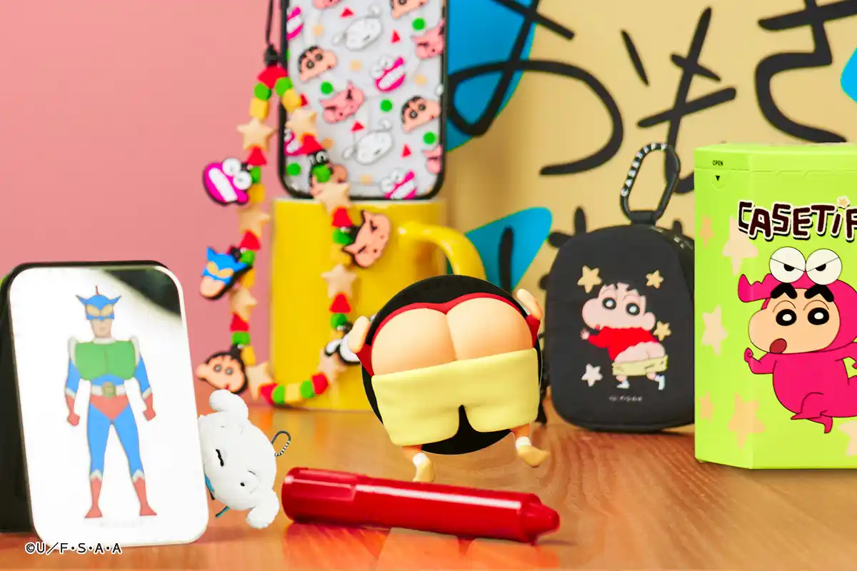 【Casetagram Limited】 【CASETiFY】「クレヨンしんちゃん x CASETiFY」遊び心全開のコレクションが登場