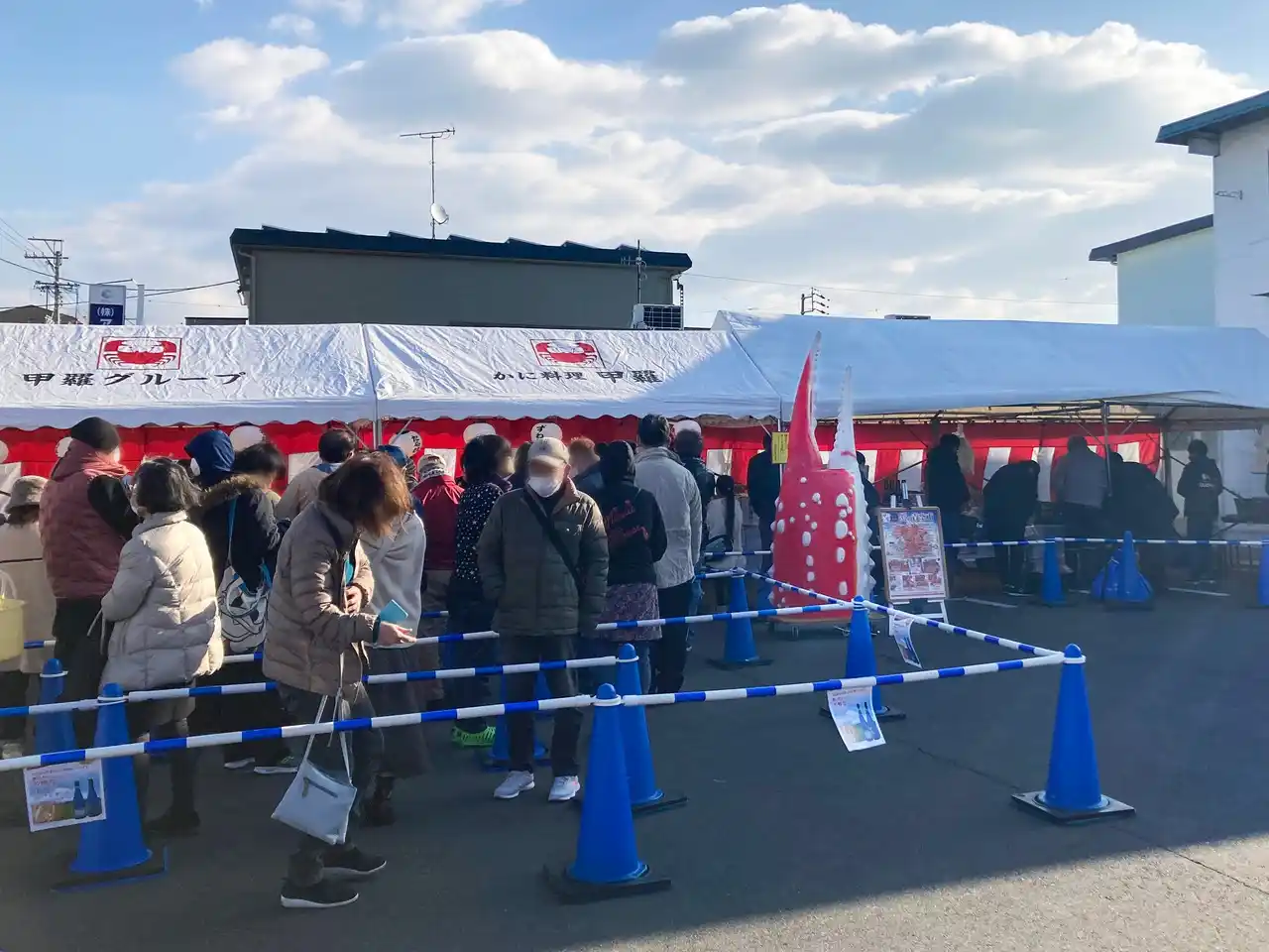 【株式会社甲羅】 年末の風物詩【甲羅本店】の「蟹の青空市」が12月27日（土）より開催！日頃のご愛顧に感謝して上質な蟹をお値打ちに提供！！