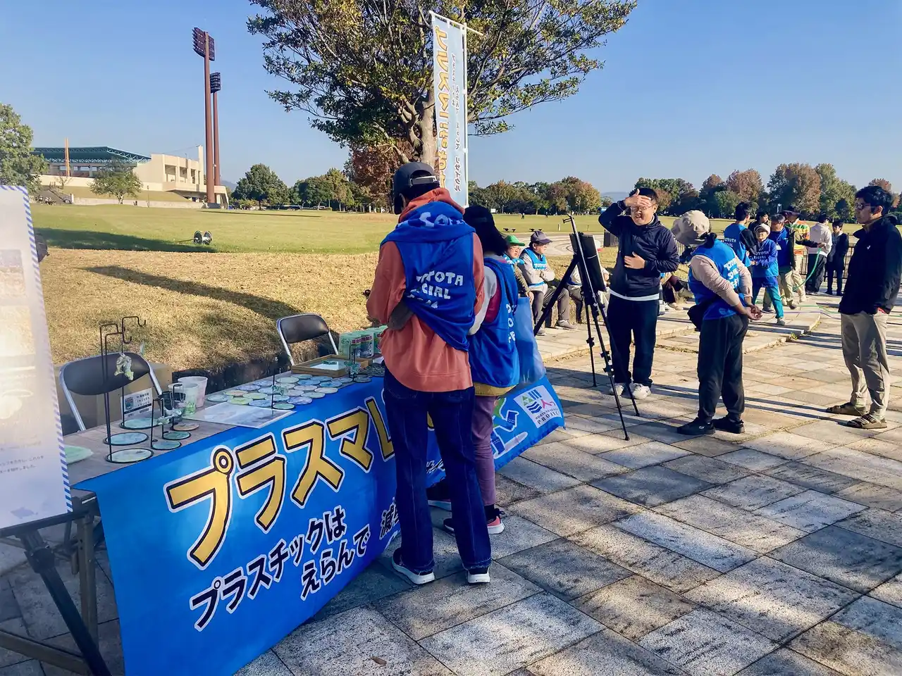 佐賀県立森林公園「TOYOTA SOCIAL FES!! 2025」で馬渡島プロジェクトのアップサイクル作品を展示