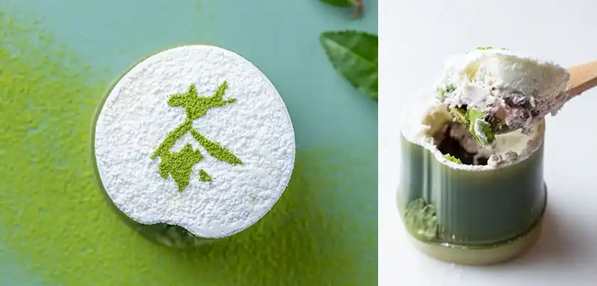 お濃茶ティラミス 550円