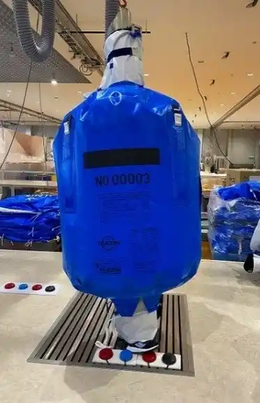 【太陽工業株式会社】 導電性フレキシブルコンテナバッグ「導電EVAタイコン」を独自開発