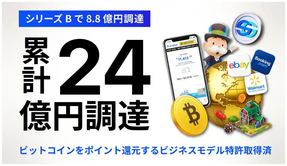 【SocialGood株式会社】 SocialGood株式会社、シリーズBで総額8.8億円を調達（累計24億円）