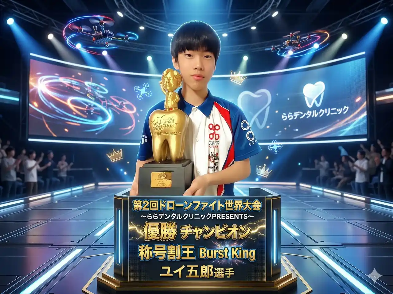 ドローンの平和利用を広げる日本発のドローンスポーツ『ドローンファイト』の世界大会を開催