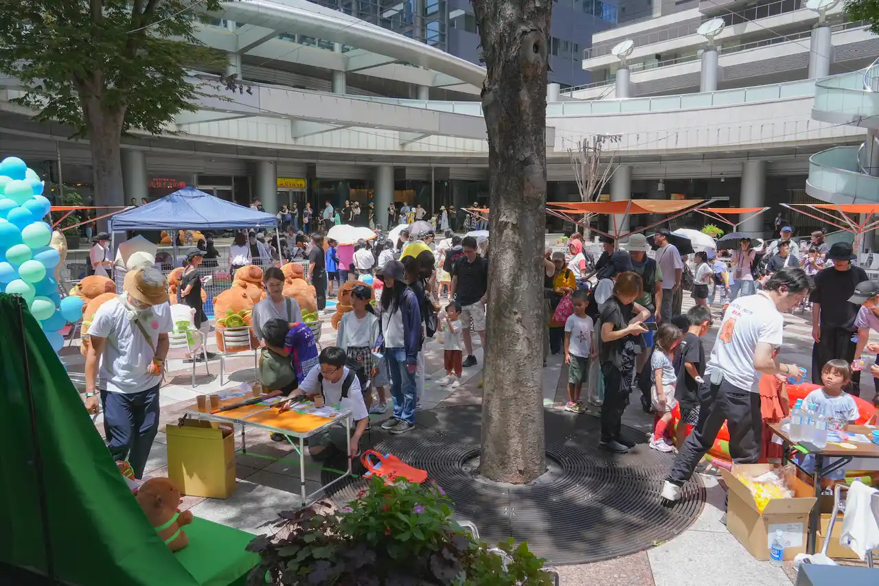 【開催報告】チャビマルと出会える癒しの夏祭りが大盛況！SHINJUKU カピバラ夏祭り～初開催でおよそ1,000名が来場！新宿に新たな夏の風物詩が誕生！