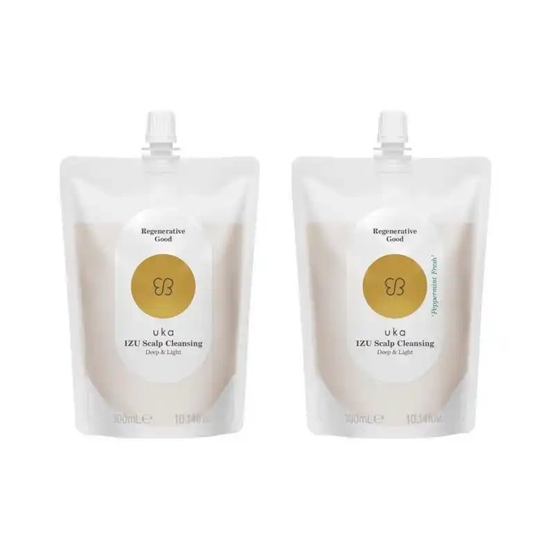 【株式会社ウカ】 12月5日に、uka IZU Scalp Cleansing Deep & Light / ‘ Peppermint Fresh’ Refiil を発売！