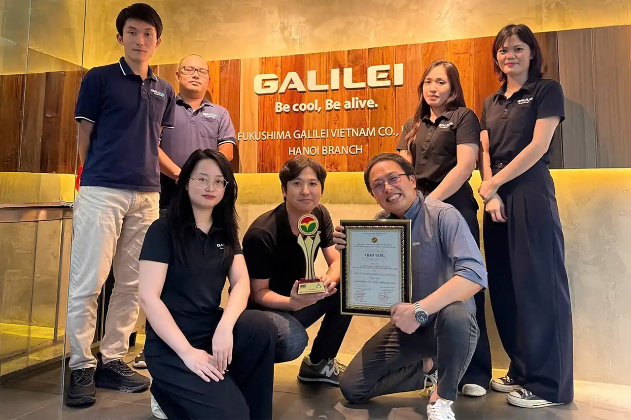 フクシマガリレイベトナム｜ベトナムFDI「2025年 高品質製品部門賞」を受賞