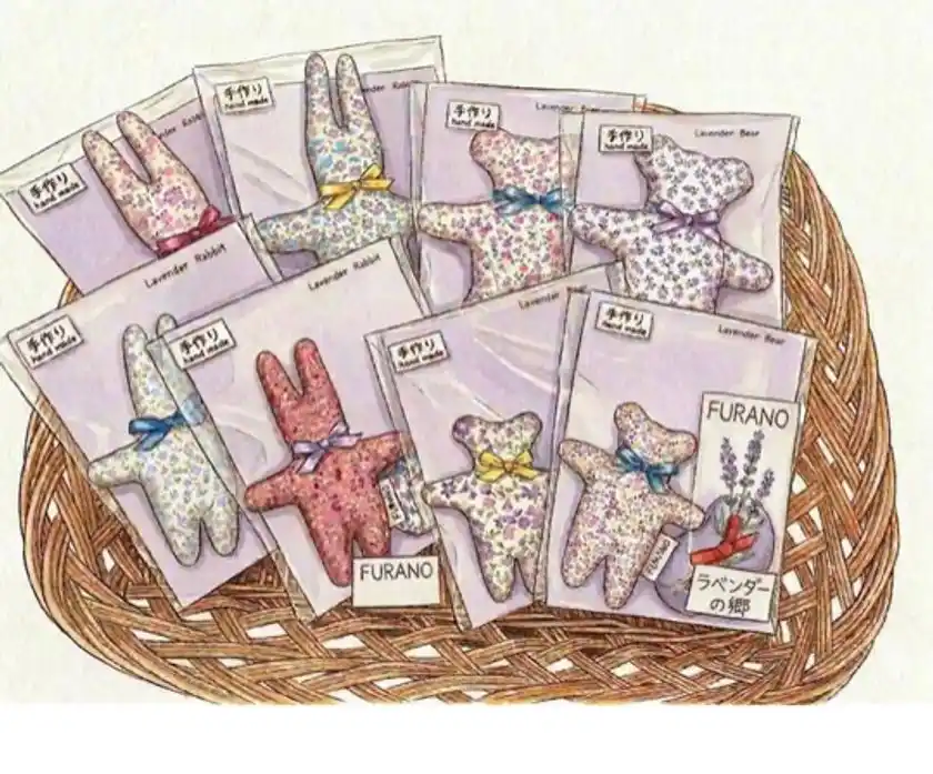 「ラベンダーの郷」防虫ラベンダーサシェ