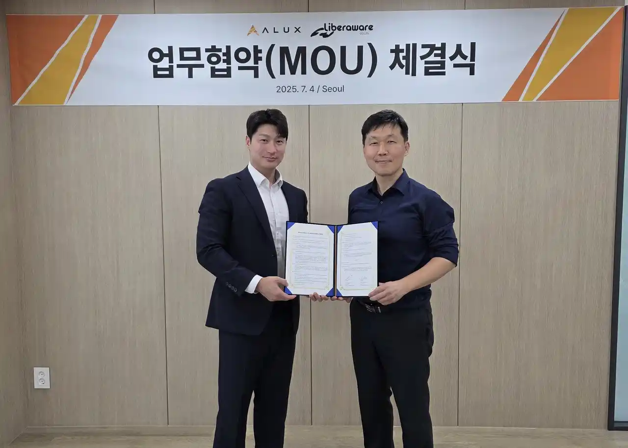 【株式会社Liberaware】 Liberawareと韓国KOSDAQ上場のドローン関連企業 ALUXが業務提携に関する覚書を締結