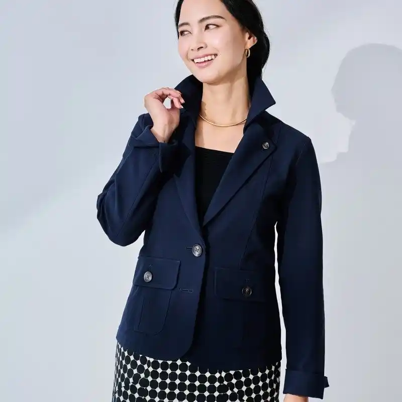 【株式会社ピーカブー】 【新製品】エポカル新素材採用のUVカットジャケットを発売　フォーマルにも日常にも馴染む“着るUV防護”