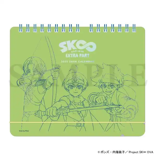 「SK∞ エスケーエイト」より新商品情報！アニメ制作会社ボンズの公式通販「bones store」にて、オリジナル卓上カレンダー第二弾が発売中！
