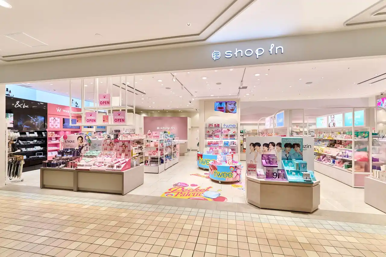 【株式会社東京ドーム】 セレクトコスメショップ『ショップイン 東京ドームシティラクーア店』7月18日（金）リニューアルオープン