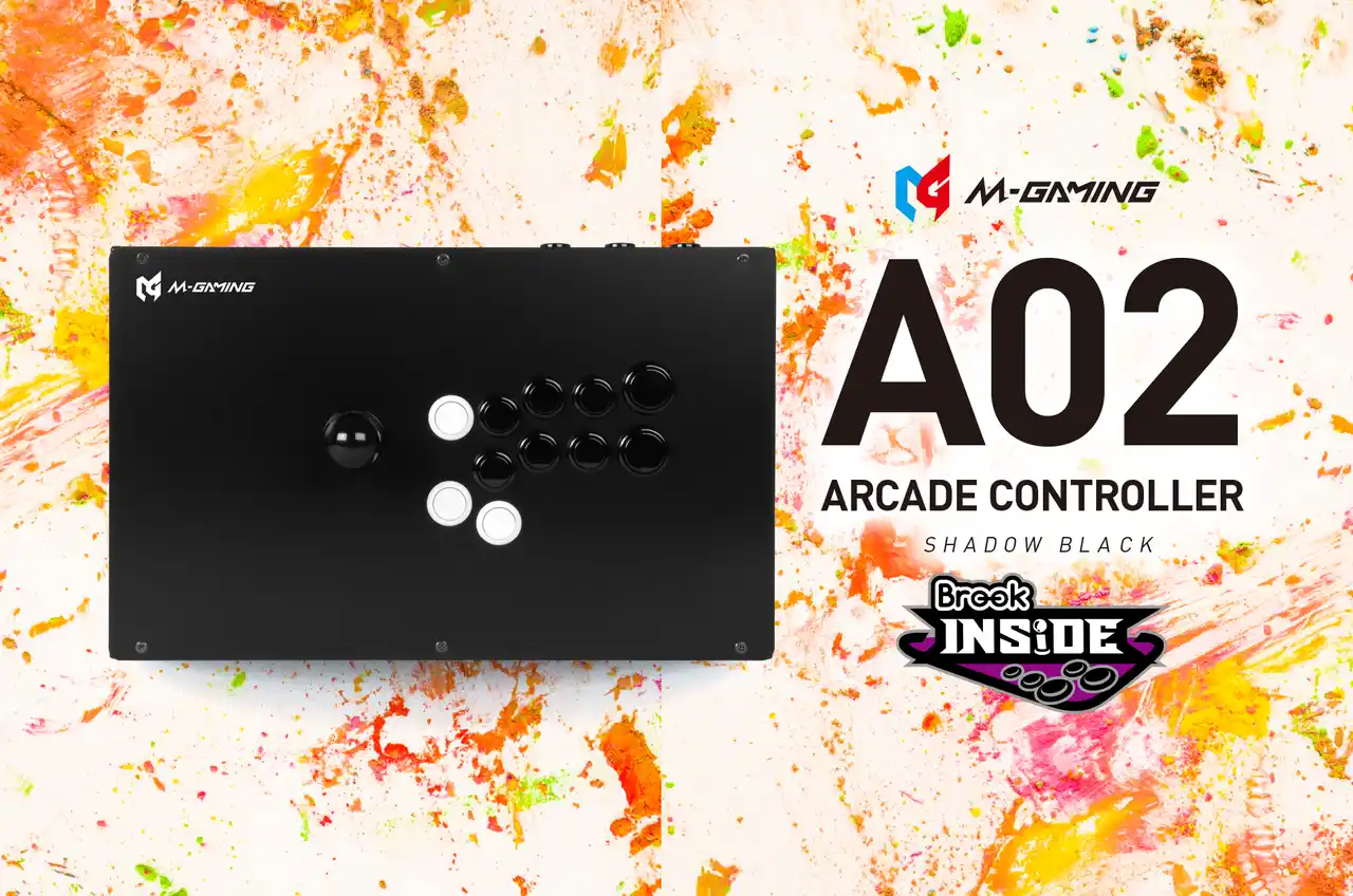 【株式会社エム・エス・シー】 プロゲーマーのネモ選手が完全監修したアーケードコントローラーの第2弾「M-GAMING A02」を2026年3月13日（金）より予約受付開始