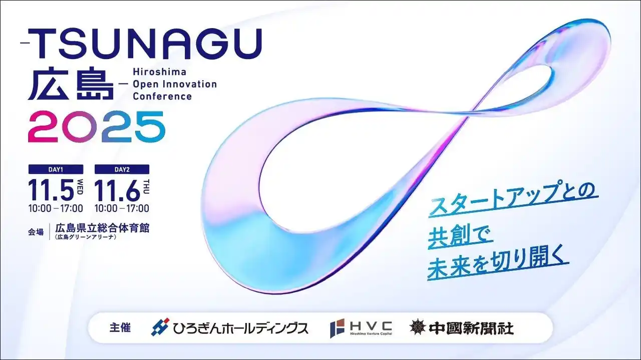 【株式会社中国新聞社】 広島県内企業とスタートアップのマッチングイベント「-ＴＳＵＮＡＧＵ広島- 2025」　一般事前登録スタート