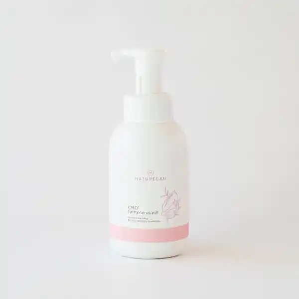 【Naturecan株式会社】 CBD配合の濃密泡フェムケアソープ「CBD femme wash（フェムウォッシュ）」が新発売！やさしい泡で叶える、心と体に寄り添う毎日のセルフケア｜Naturecan