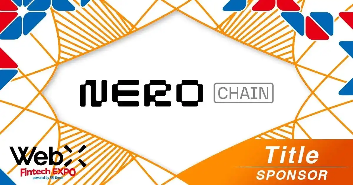 NERO Chain、SBI GroupとCoinPostが企画・運営する「WebX Fintech EXPO powered by SBI Group」タイトルスポンサーに決定