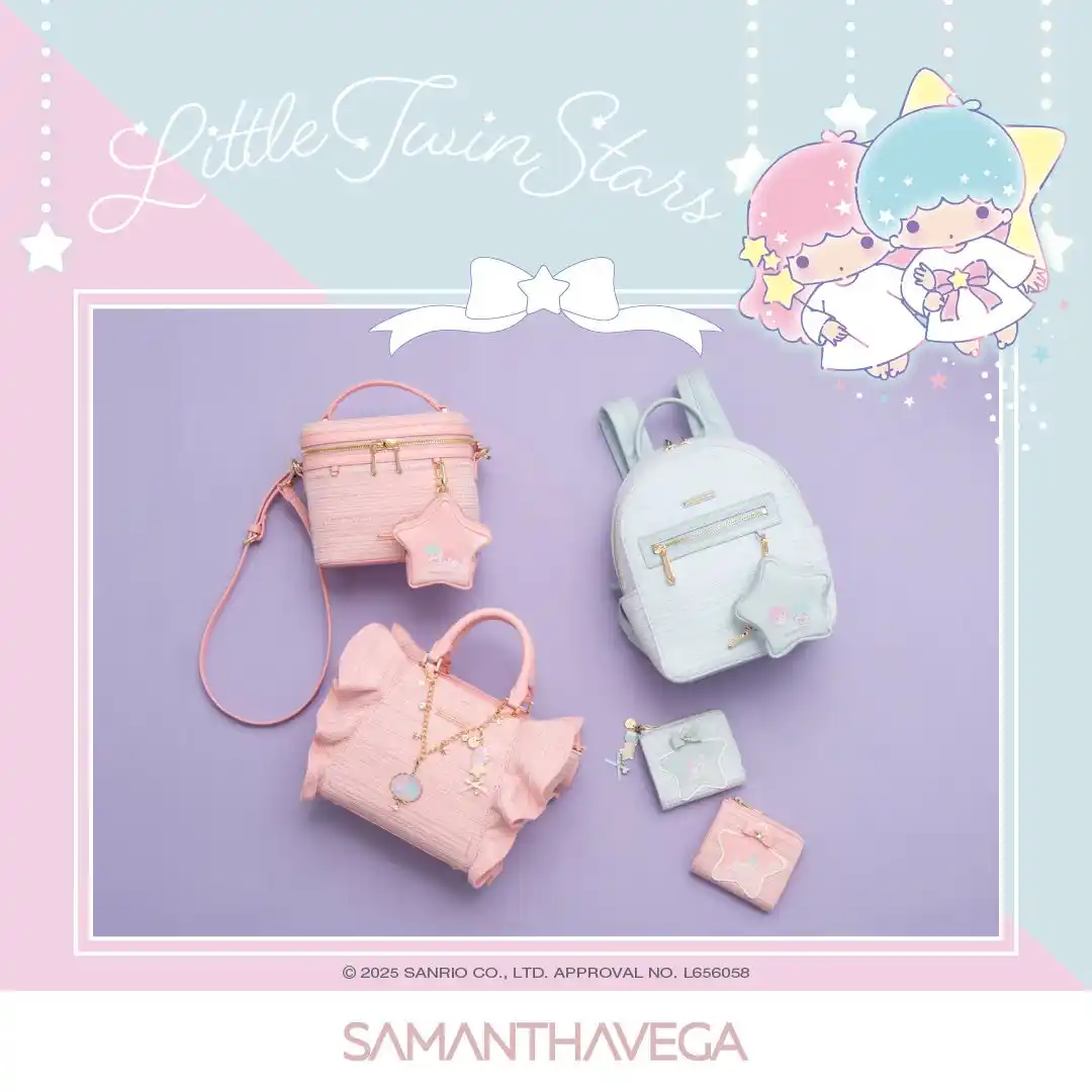 【株式会社サマンサタバサジャパンリミテッド】 サマンサベガから『リトルツインスターズ（キキ&ララ）』 の50周年アニバーサリーイヤー』を記念したコレクションが登場(ハート)