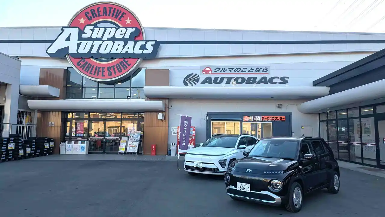 【オートバックスセブン】 ヒョンデの最新EVを体感　オートバックス28店舗で試乗スタート