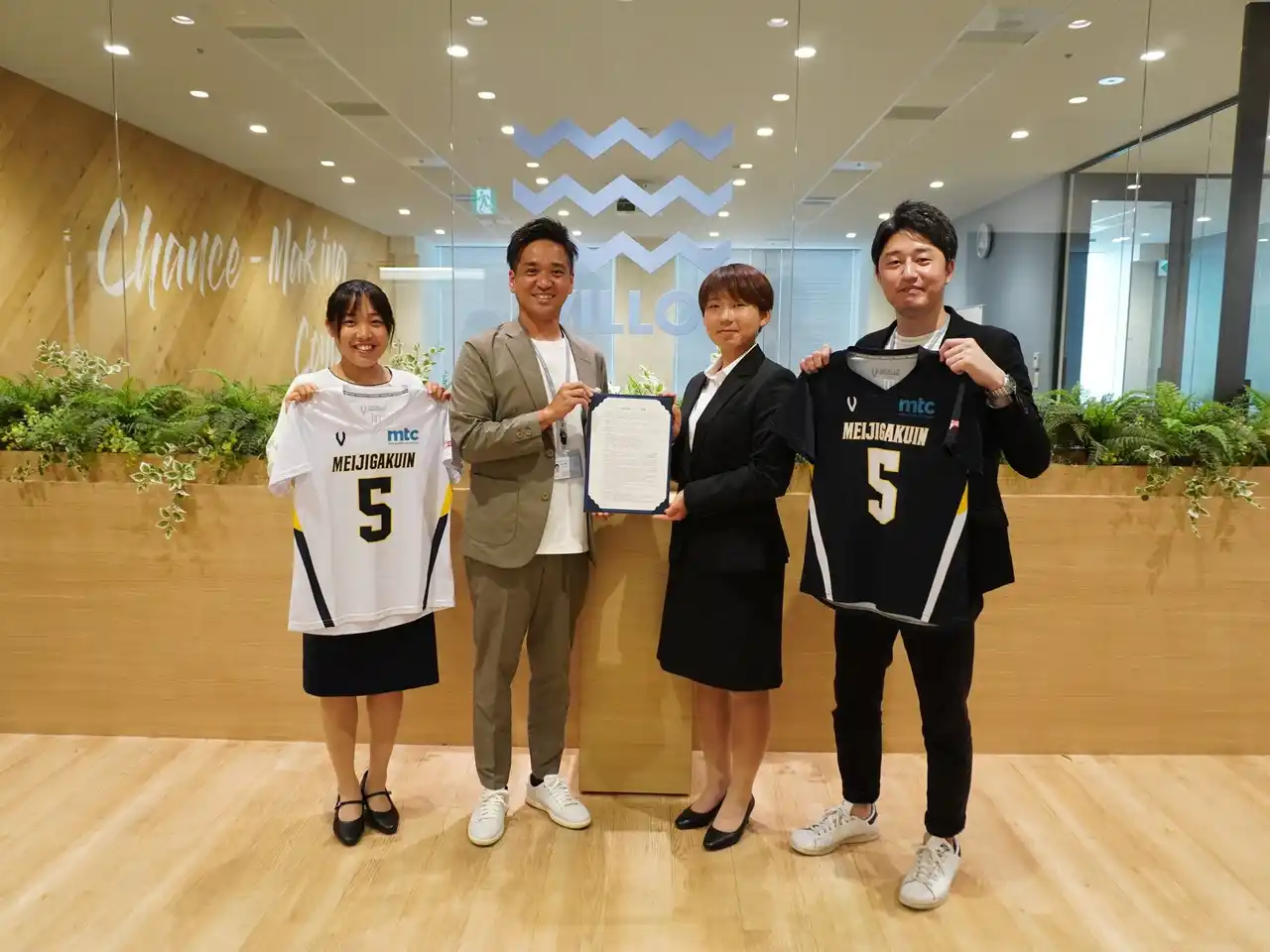 ウィルオブ・コンストラクション、明治学院大学体育会ラクロス部女子とパートナーシップ契約を締結
