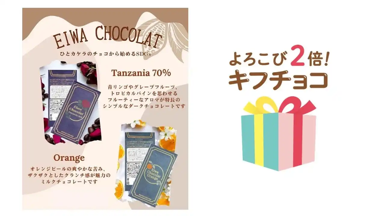 「#キフチョコ」キャンペーン。企業に続き、東洋英和女学院の中高生によるチョコレートが初参加