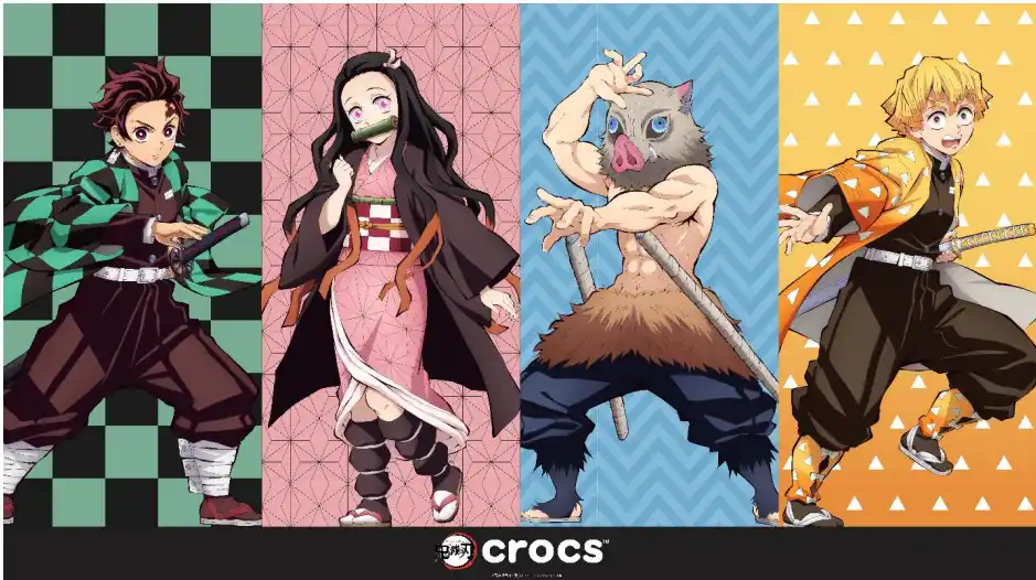 【クロックス・ジャパン合同会社】 鬼滅の刃×Crocs(TM) コラボレーションアイテムが日本初登場！2025年7月11日（金）より発売開始