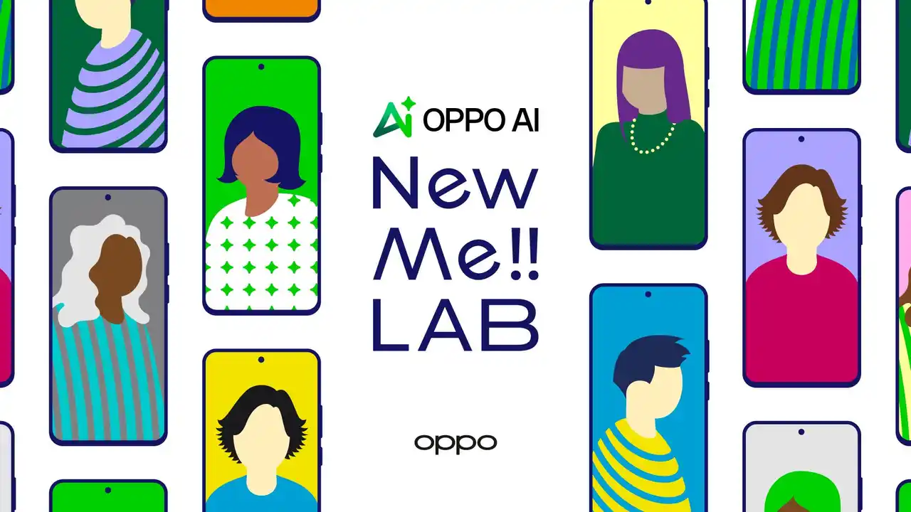 【オウガ・ジャパン】 OPPO日本初の一般公開イベント開催「OPPO “New Me!!” ラボ」　最新のOPPO AI機能を体験！“新しい自分”のフォトカードプレゼント