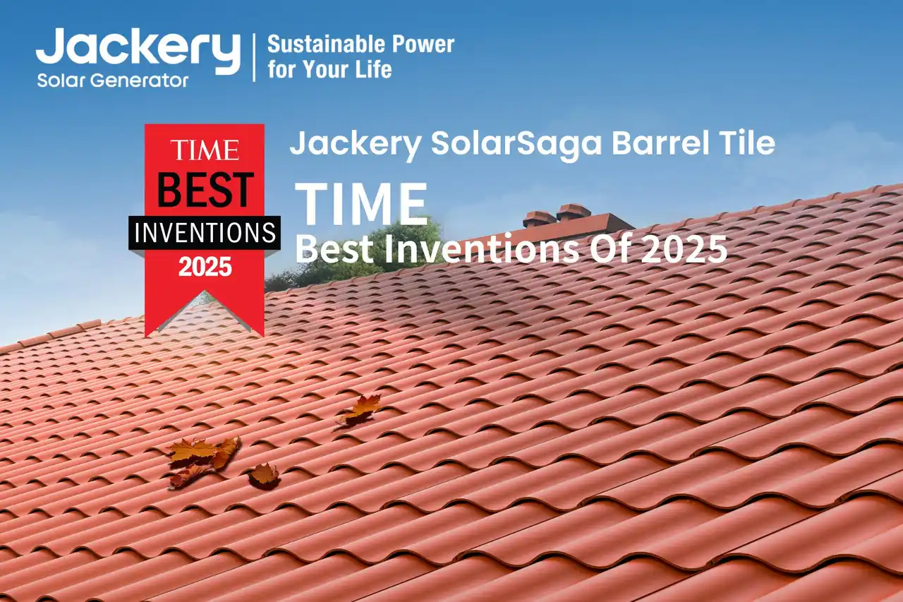 【Jackery Japan】 屋根の機能美を確立したエネルギー革新。屋根の機能美を確立したエネルギー革新！Jackeryが瓦型太陽光パネルで『TIME』誌の「Best Inventions of 2025」に選出